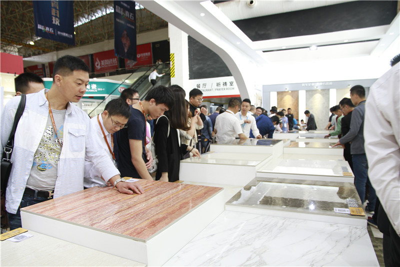 大理石瓷磚廣受關(guān)注，陶博會(huì)完美收官
(圖1)